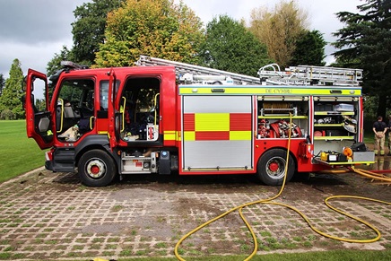 Fire Extinguisher setup