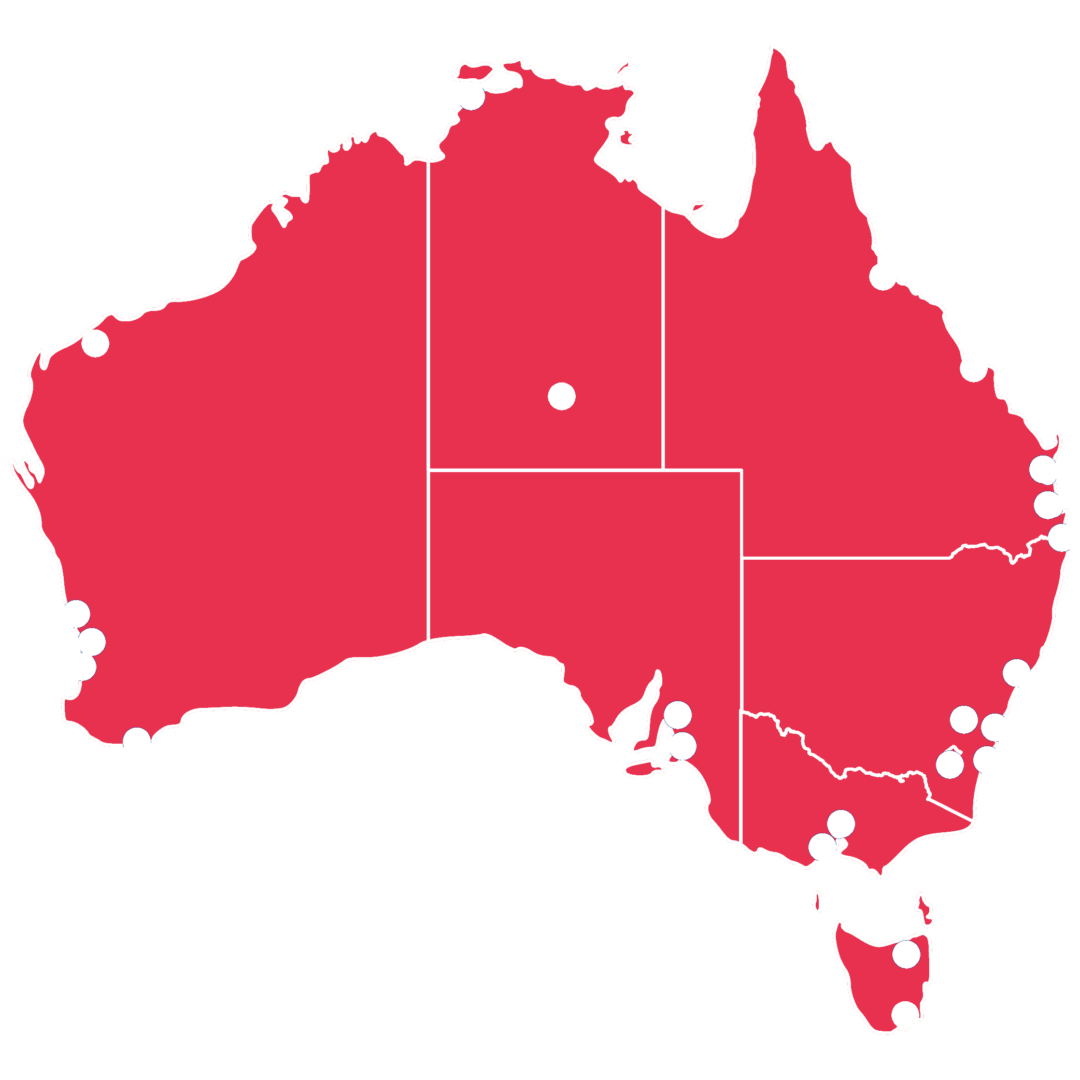 TLG Map of Australia