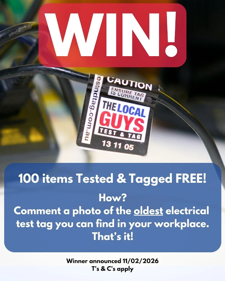 "Oldest Test & Tag" Photo Competition